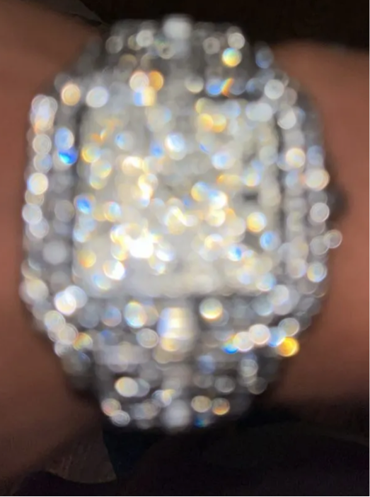 VVS Lab Grown Diamond Cartier Watch pass diamond test Bussdown