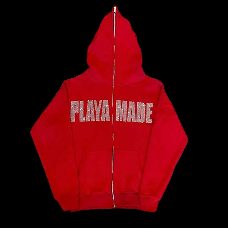 Rhinestone Designer hoodie