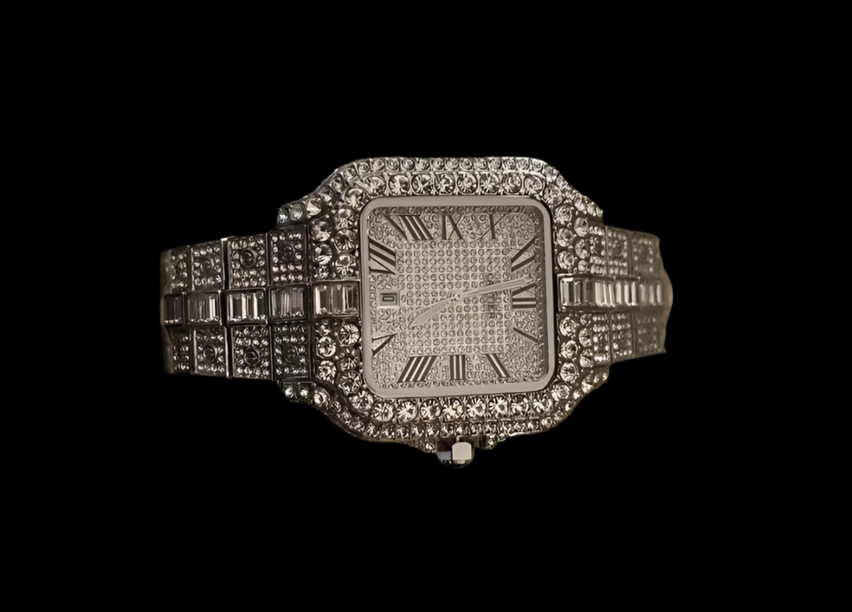 VVS Lab Grown Diamond Cartier Watch pass diamond test Bussdown