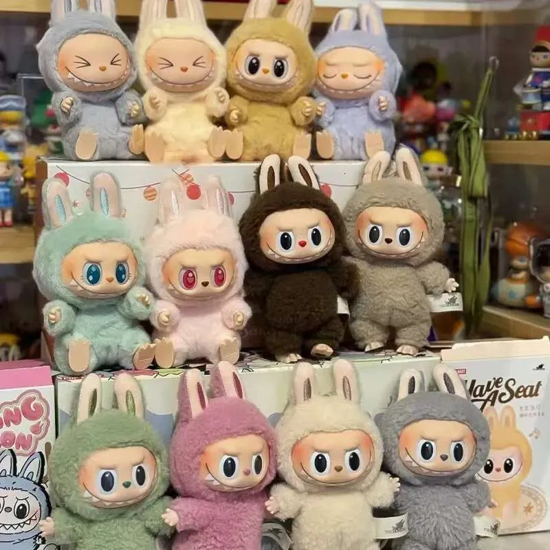 Bubble Labubu face collectors toy doll.